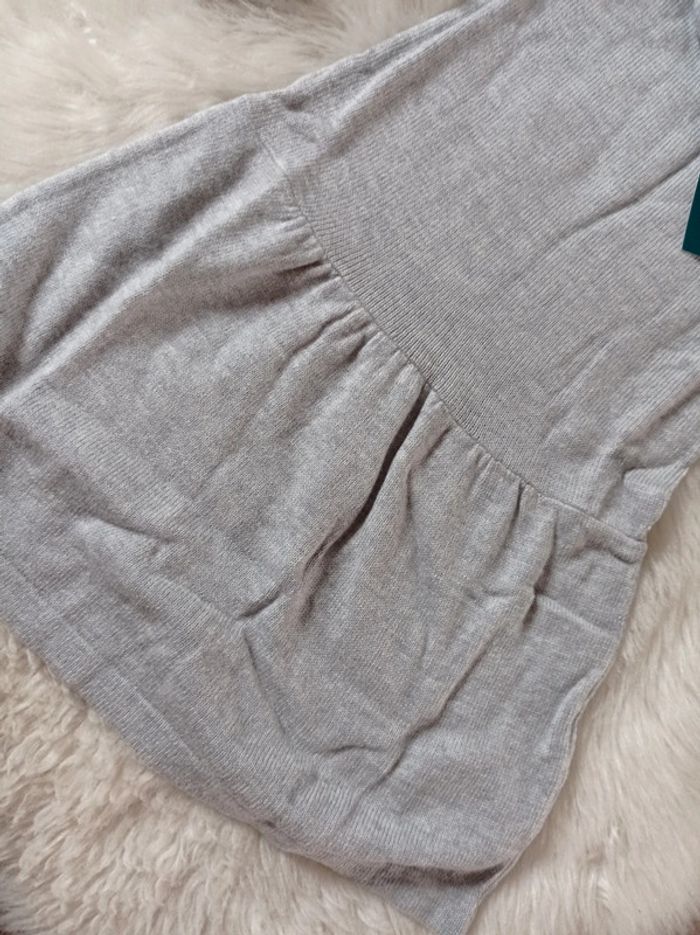 NEUF ! Gocco robe pull gris 3/4 ans 🌸 - photo numéro 3