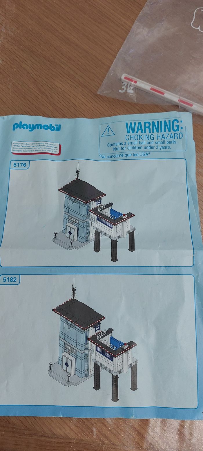 Commissariat de police playmobil grand modèle - photo numéro 8