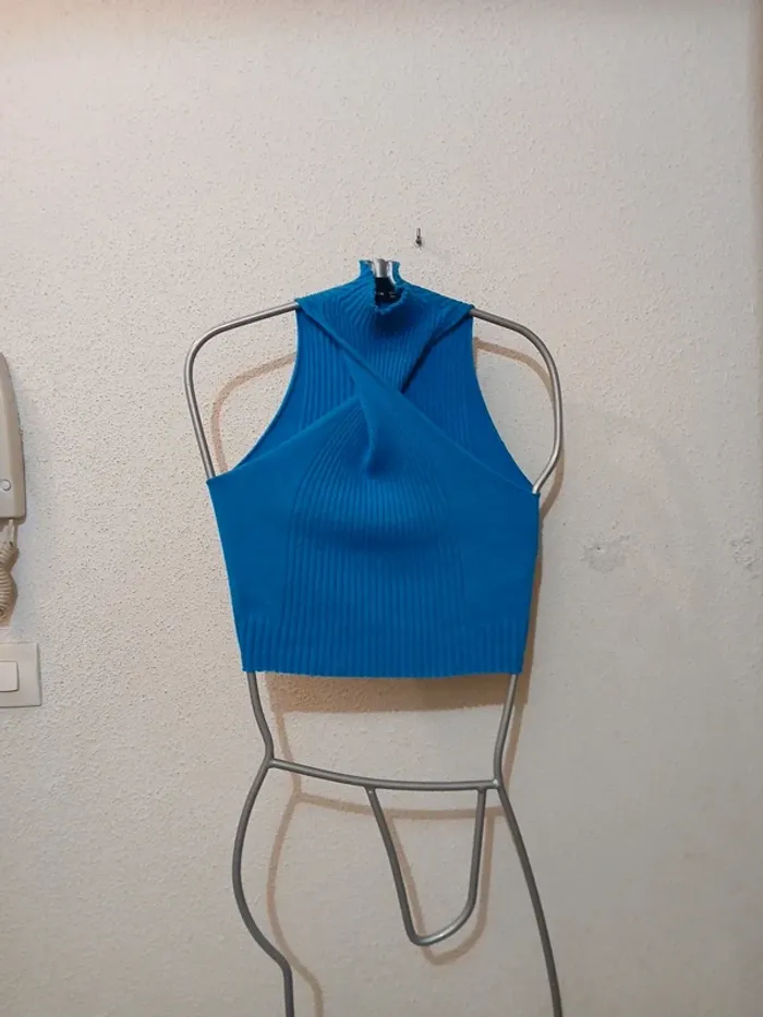 Top court original  bleu " shein" taille m
