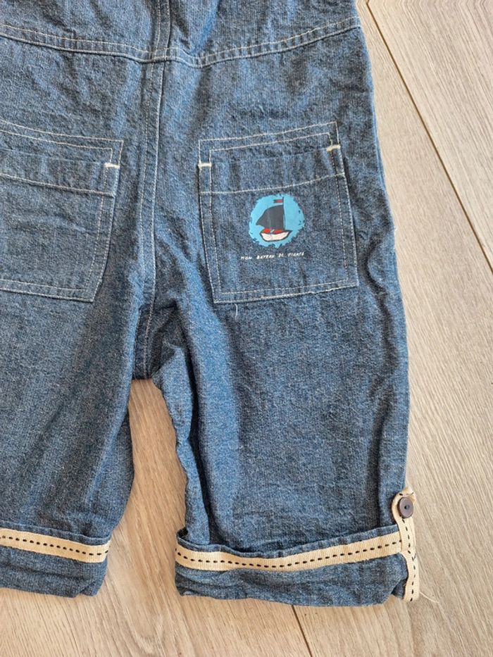 Salopette en jean 6 mois Sergent Major - photo numéro 4