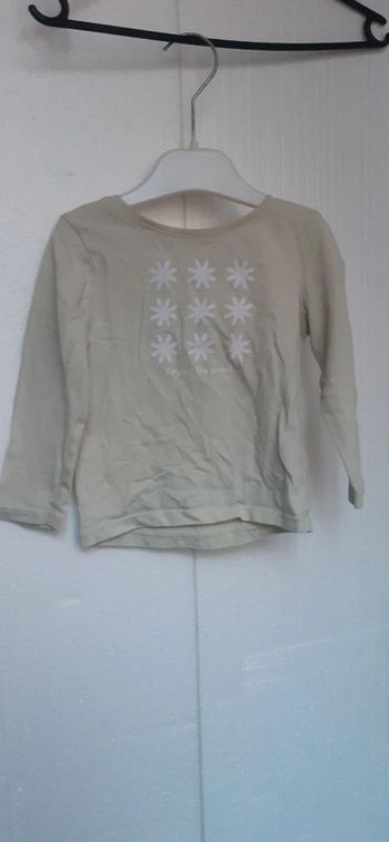 Tee-shirt 2ans 86cm manches longues