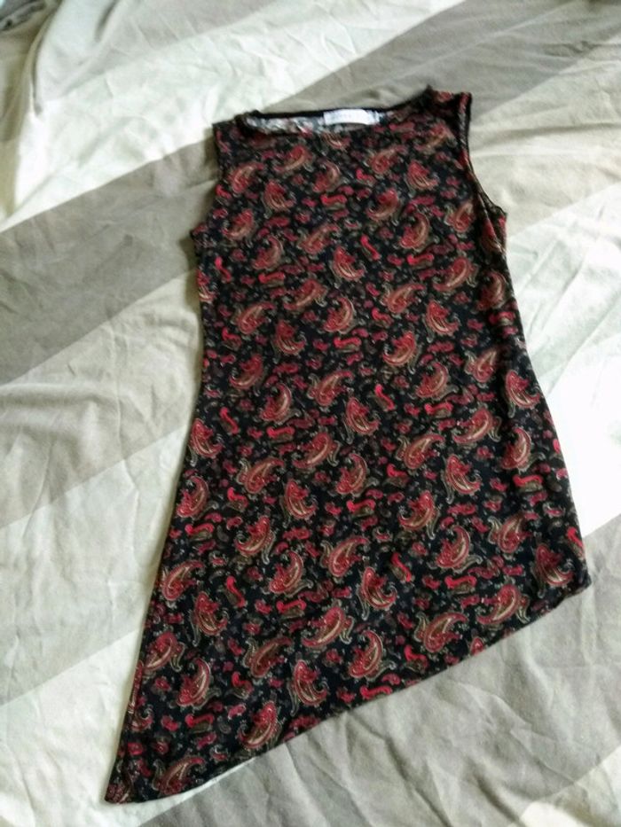 Tunique sans manche asymétrique T34