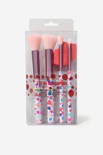 Kit de 4 pinceaux et éponge 