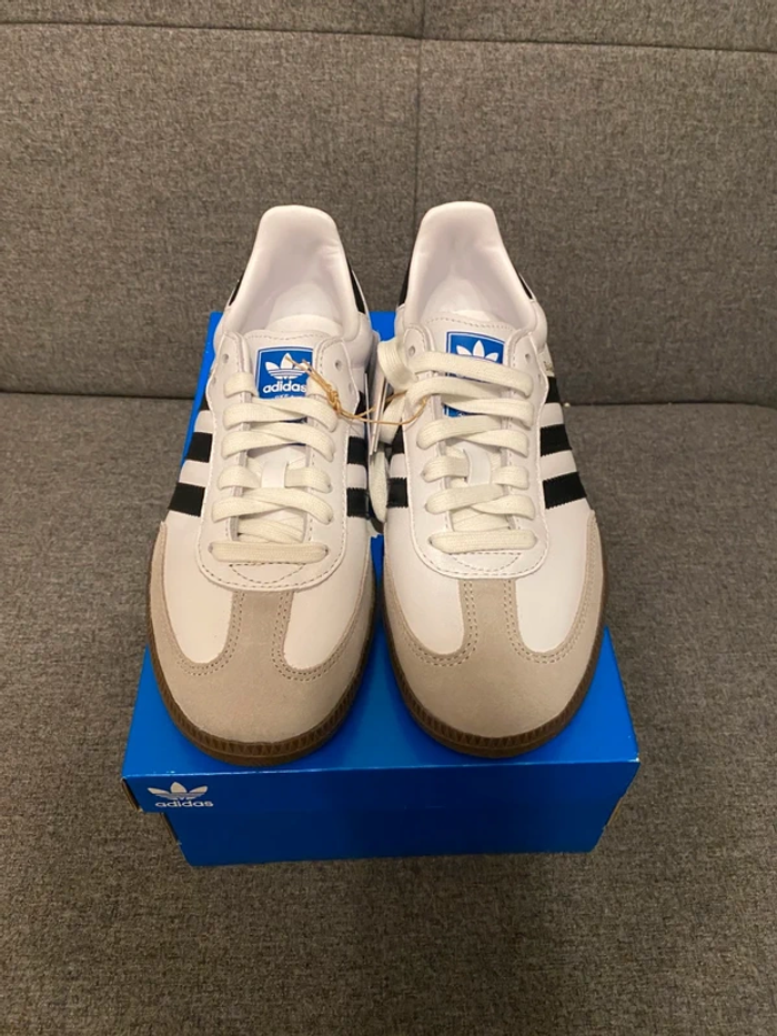 Adidas Samba Blanc 38.5 - photo numéro 2