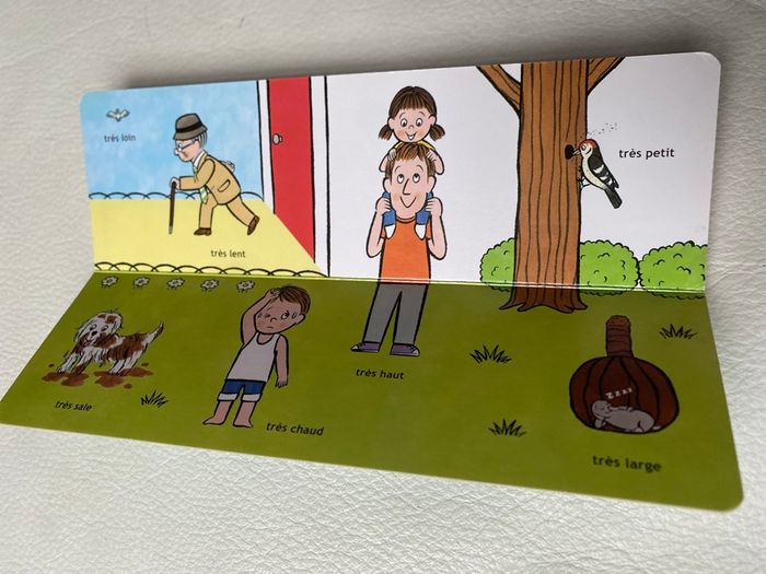 Livre cartonné plus et moins Tomoko Ohmura L'école des loisirs - photo numéro 9