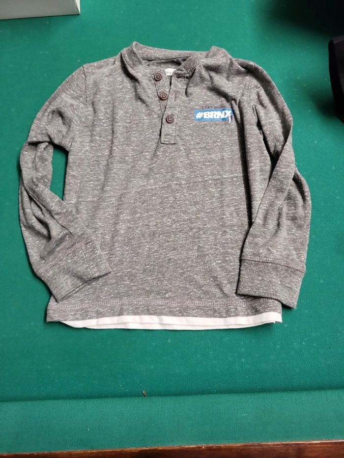 Pull manche longue 5 ans in extenso