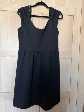 Robe noire perles PROMOD t.42