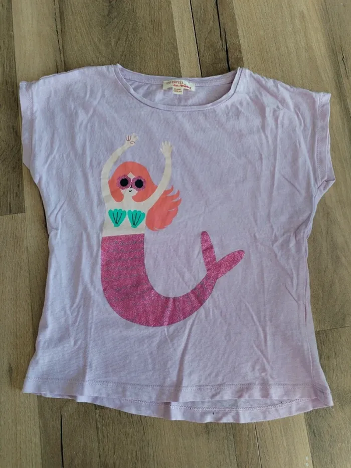 T-shirt fille 5 ans dpam