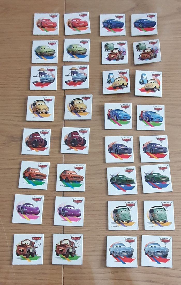 Edukit clementoni cars puzzle + domino + memo - photo numéro 3