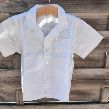 Chemise manches courtes garçon 24 mois