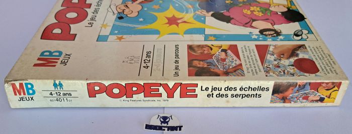 Jeu de société complet Popeye MB Jeux 1979 - photo numéro 4