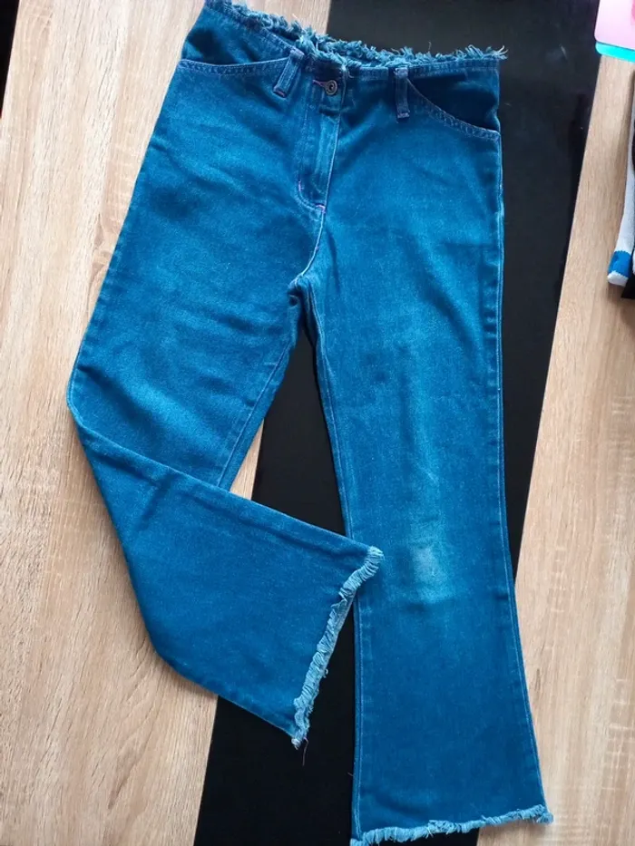 Jeans fille sergent major 10 ans - photo numéro 8