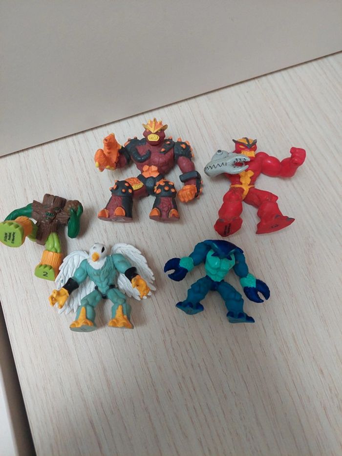 Giochi Preziosi - lot de 5 figurines Gormiti - photo numéro 5