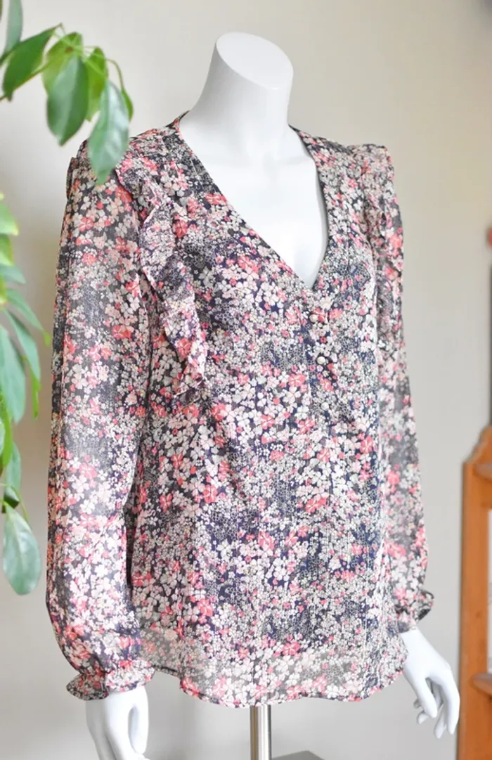 Blouse Fleurs Formul - photo numéro 5