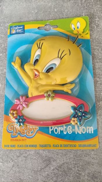 Porte nom de porte Titi Tweety