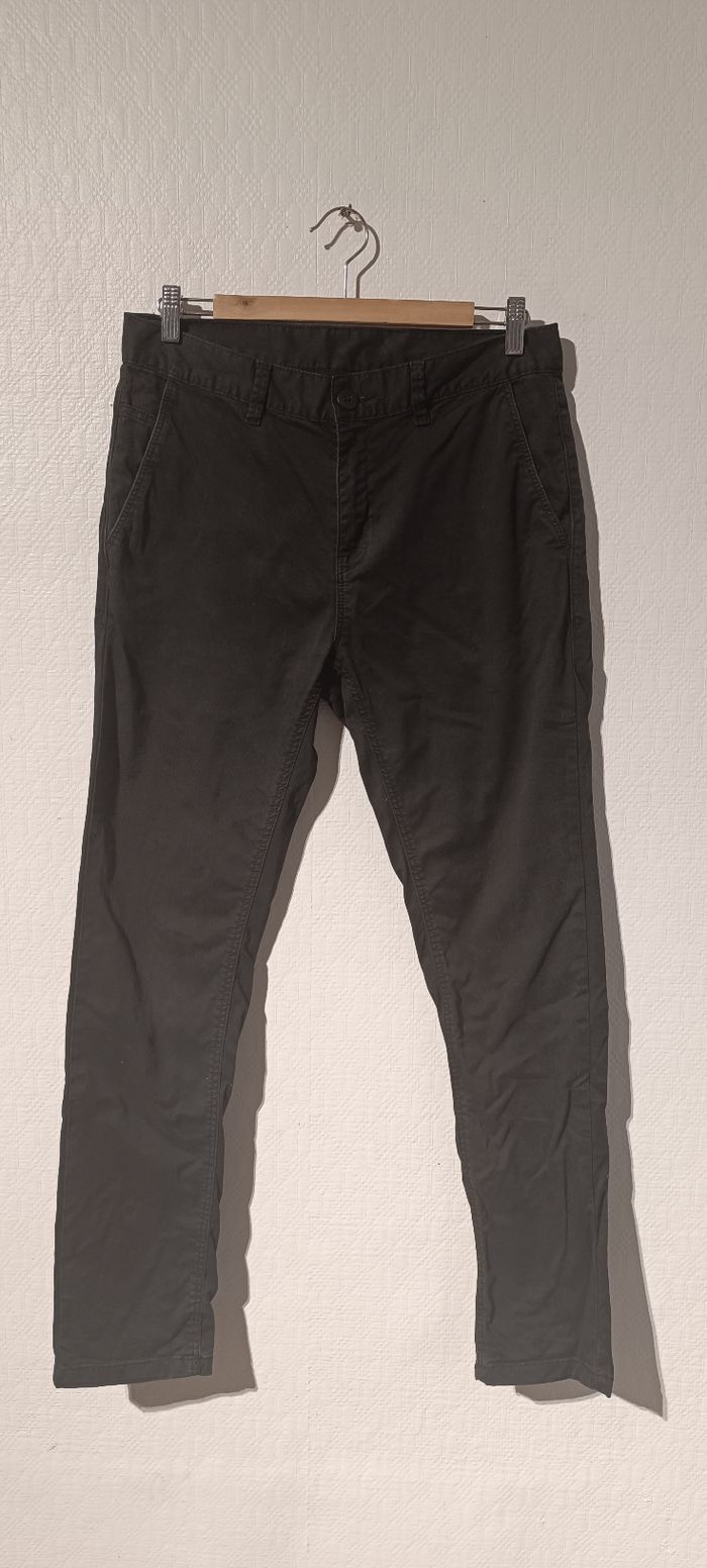 Pantalon chino noir – Kiabi – Taille M