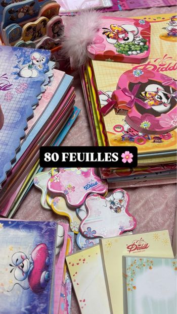 80 feuilles diddl