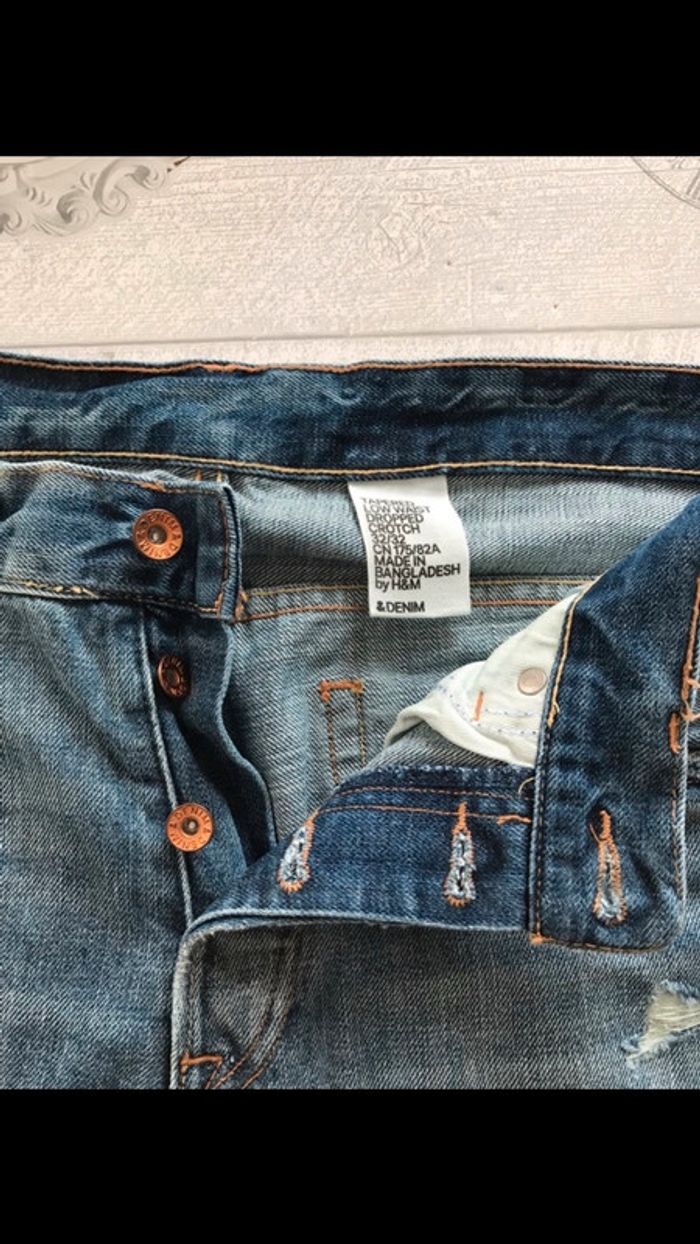 Jean homme troués neuf - photo numéro 4