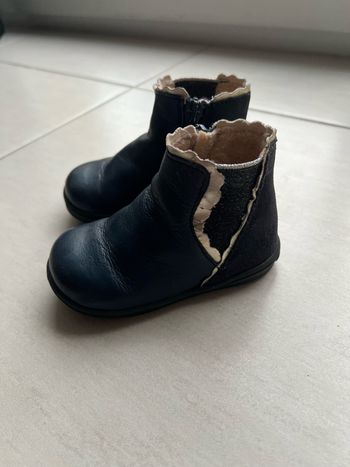 Bottines bleues