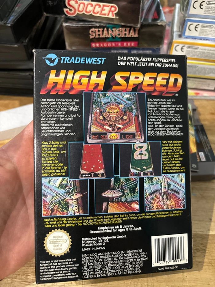 High Speed - Nintendo Nes / Famicom - photo numéro 2