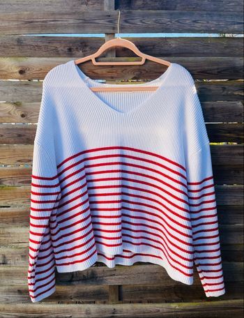 Pull à rayures - Taille M 