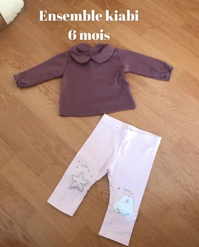 Ensemble 6 mois kiabi