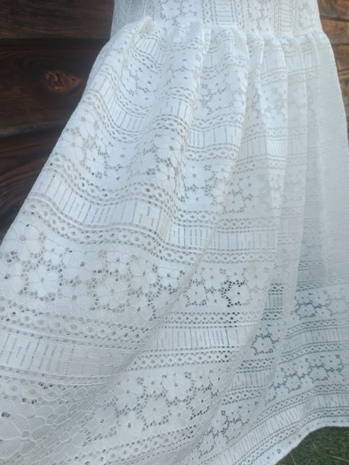 Superbe robe blanche longue Blanche neuve - photo numéro 6