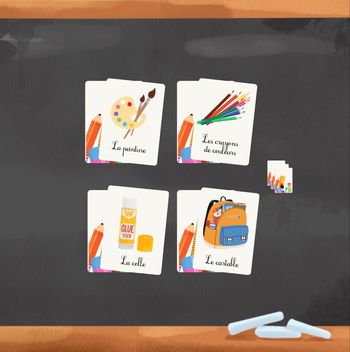 Jeu memory école