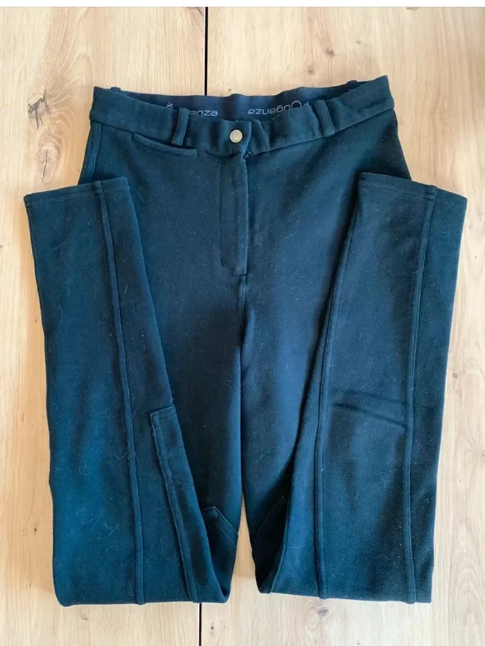 Pantalon d’équitation Fouganza Noir 38 - photo numéro 2