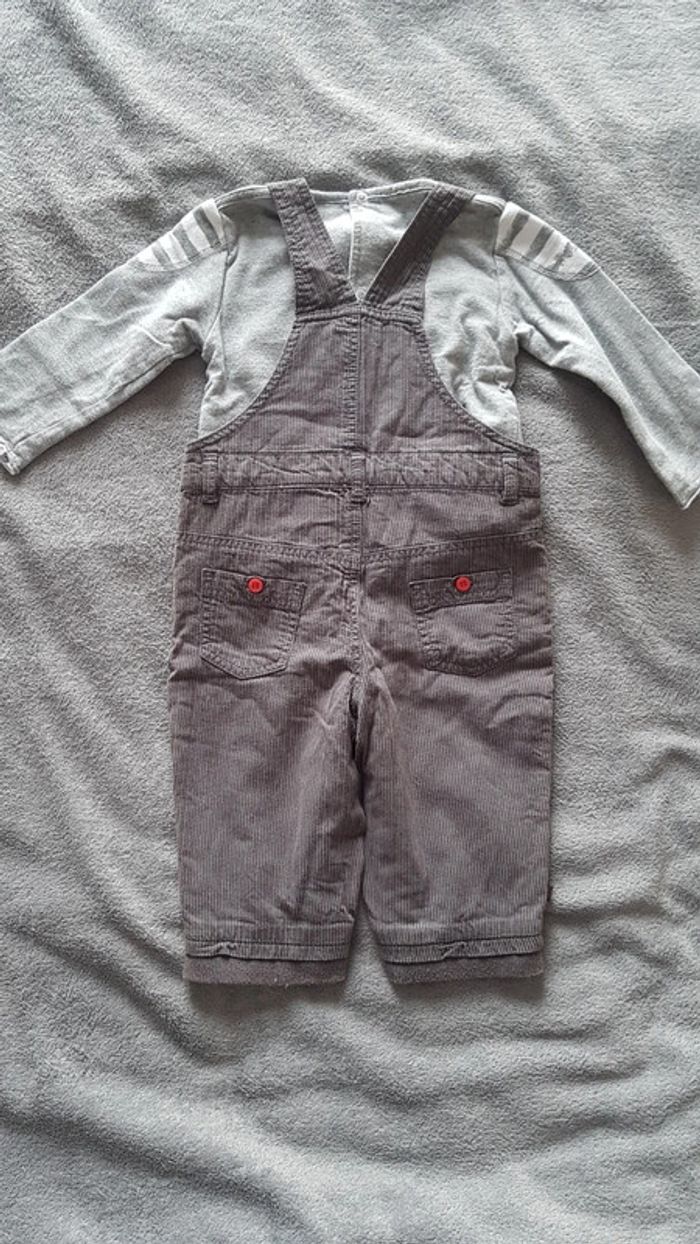 Salopette tee-shirt 6 mois - photo numéro 4