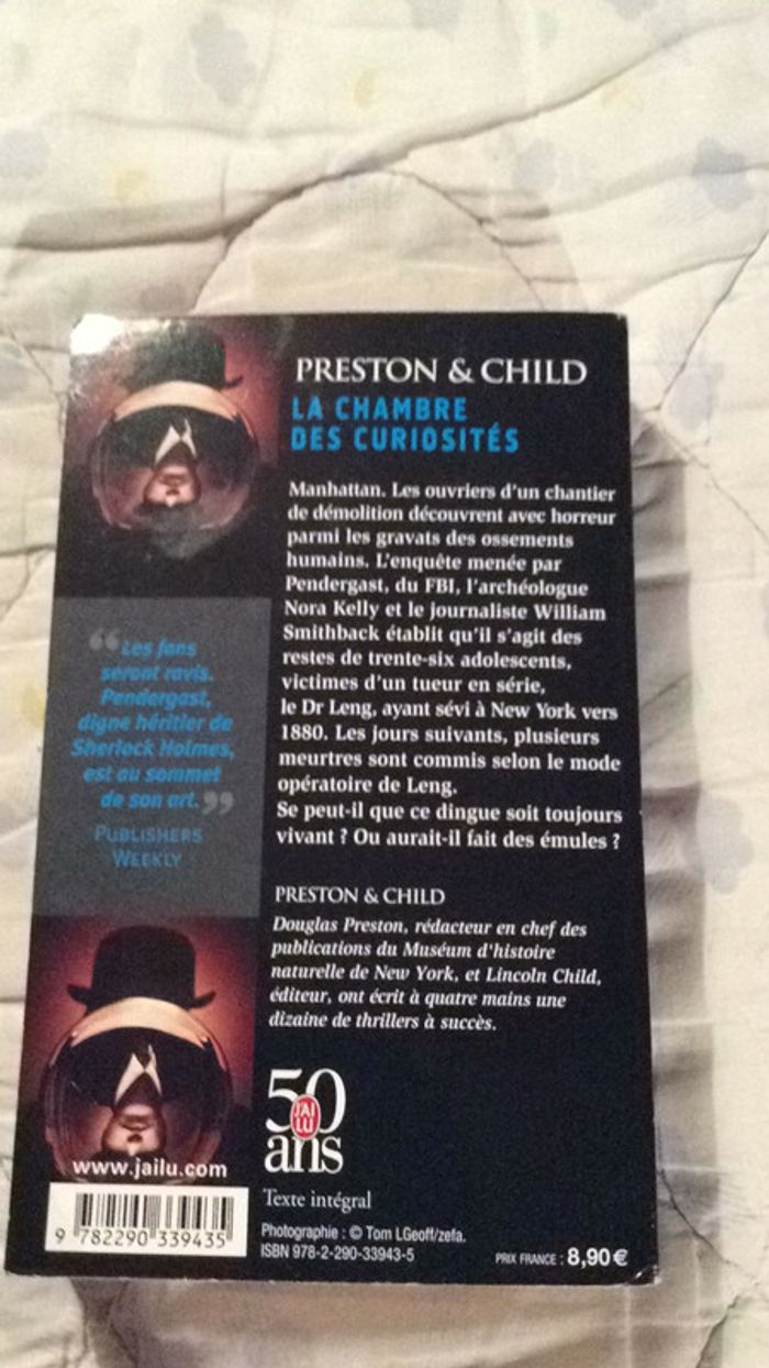 #la chambre des curiosités par Preston & Child - photo numéro 4