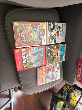 Lot 5 Mario nintendo wii
