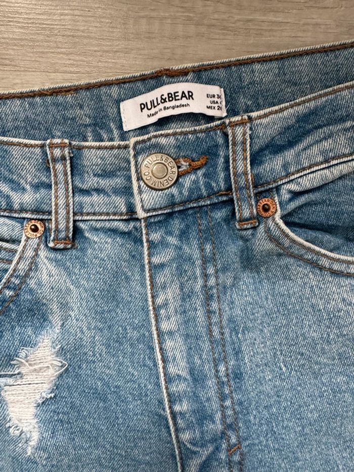 jeans mom ~ pull & bear ~ taille 36 - photo numéro 3