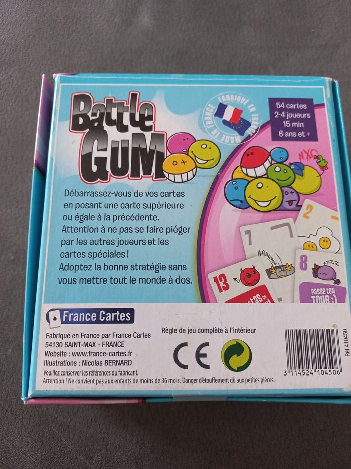 Jeu battle gum France carted - photo numéro 2