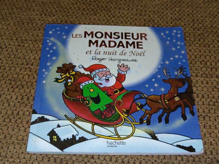 Les Monsieur Madame et la nuit de Noël par Roger Hargreaves