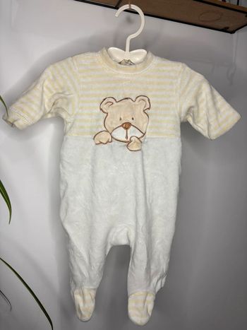 Grenouillère ours 1m