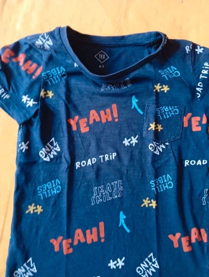 Lot ou pyjama été 6 ans garçon short et tee shirt Printemps été coloré - photo numéro 13