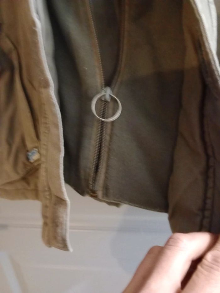 Manteau kaki 14 ans c49 - photo numéro 11