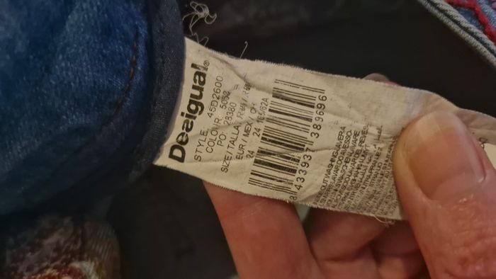 Jeans Desigual taille 34 - photo numéro 8