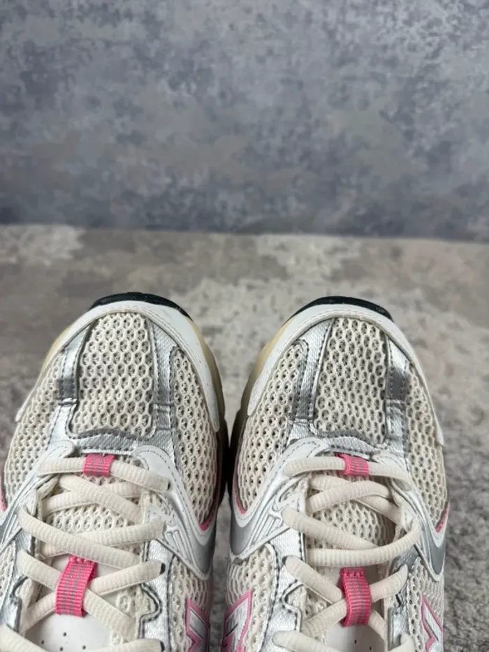 New Balance 530 Running Abzorb - Beige & White & Pink - photo numéro 20