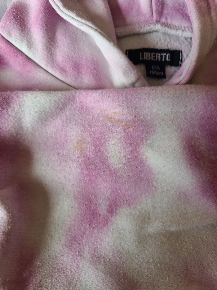Sweat liberté violet fille 12 ans - photo numéro 4