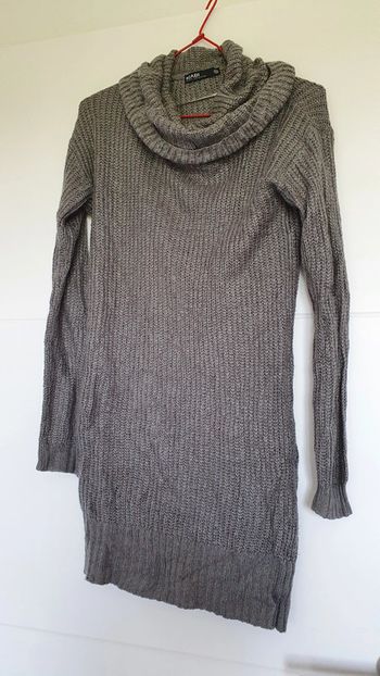 Robe pull grise taille XS neuve