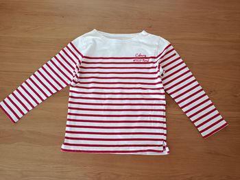 Sweat marin rouge fille 8 ans Mousqueton