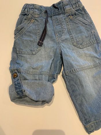 Jeans 2en 1 transformable en bermuda 86 cm H&M