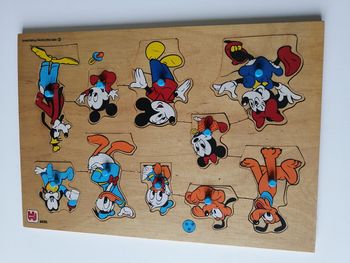 puzzle en bois disney vintage 
