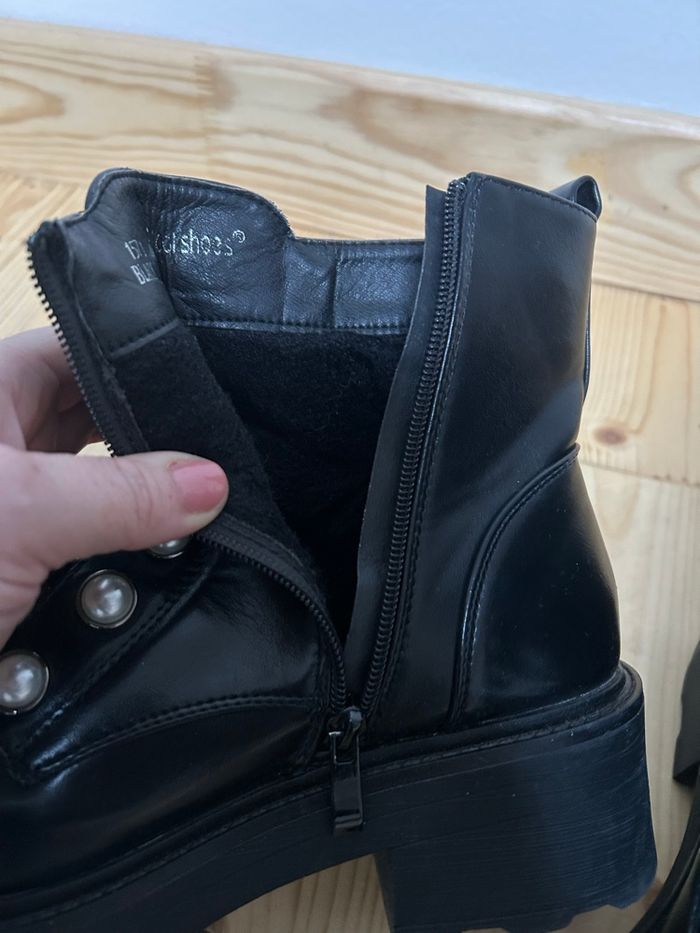 Bottines noires - pointure 40 - photo numéro 3