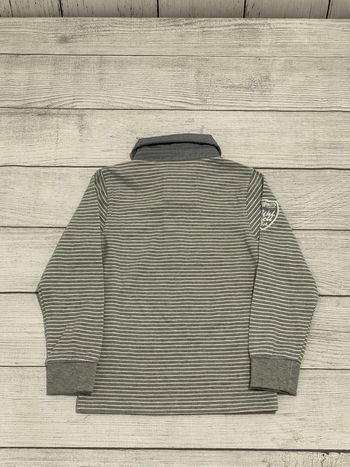 Winkies jeans - Polo rayures - gris et blanche - 2 ans