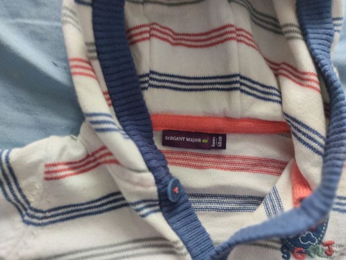 Gilet Sergent major taille 6 mois - photo numéro 3