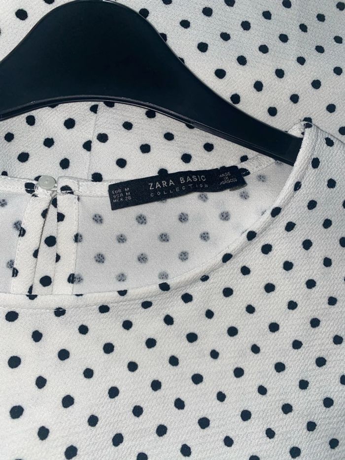 Blouse a pois Zara - photo numéro 10