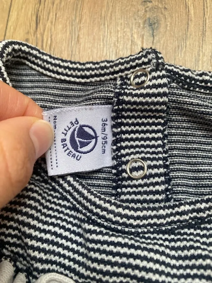 T shirt marinière ete petit bateau - photo numéro 2